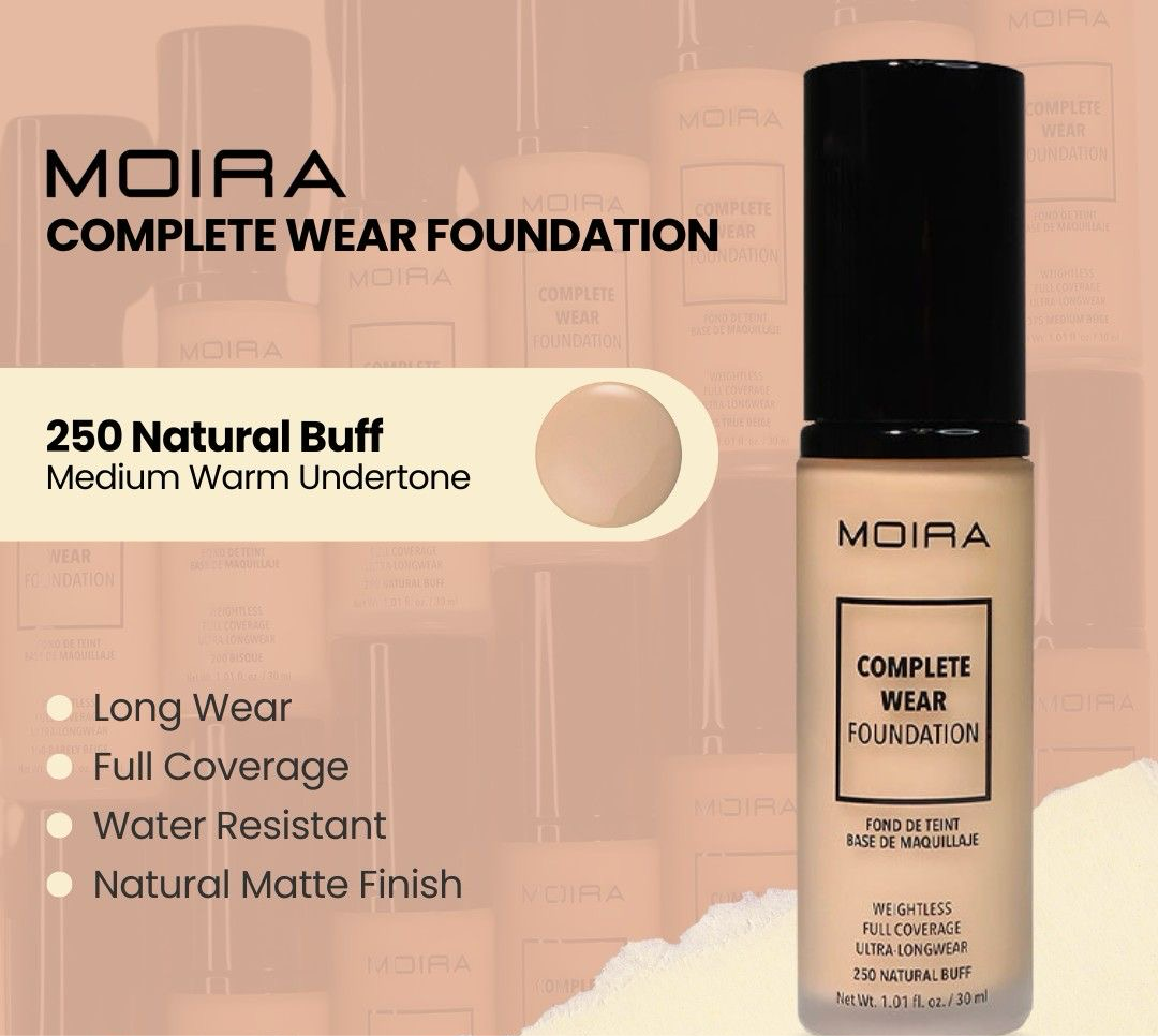 MOIRA Complete Wear Foundation