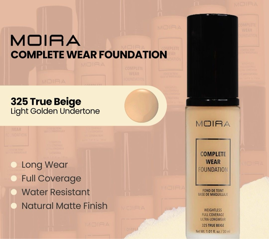 MOIRA Complete Wear Foundation